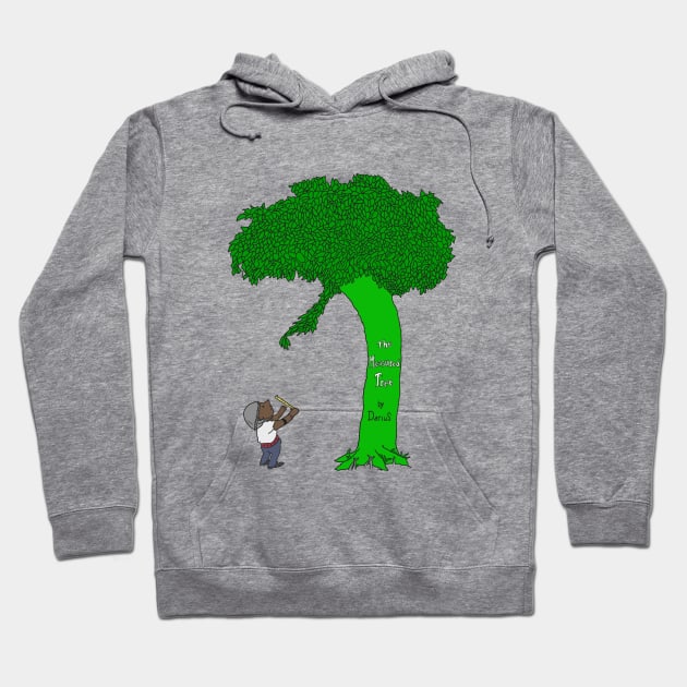 The Measured Tree Hoodie by opiester